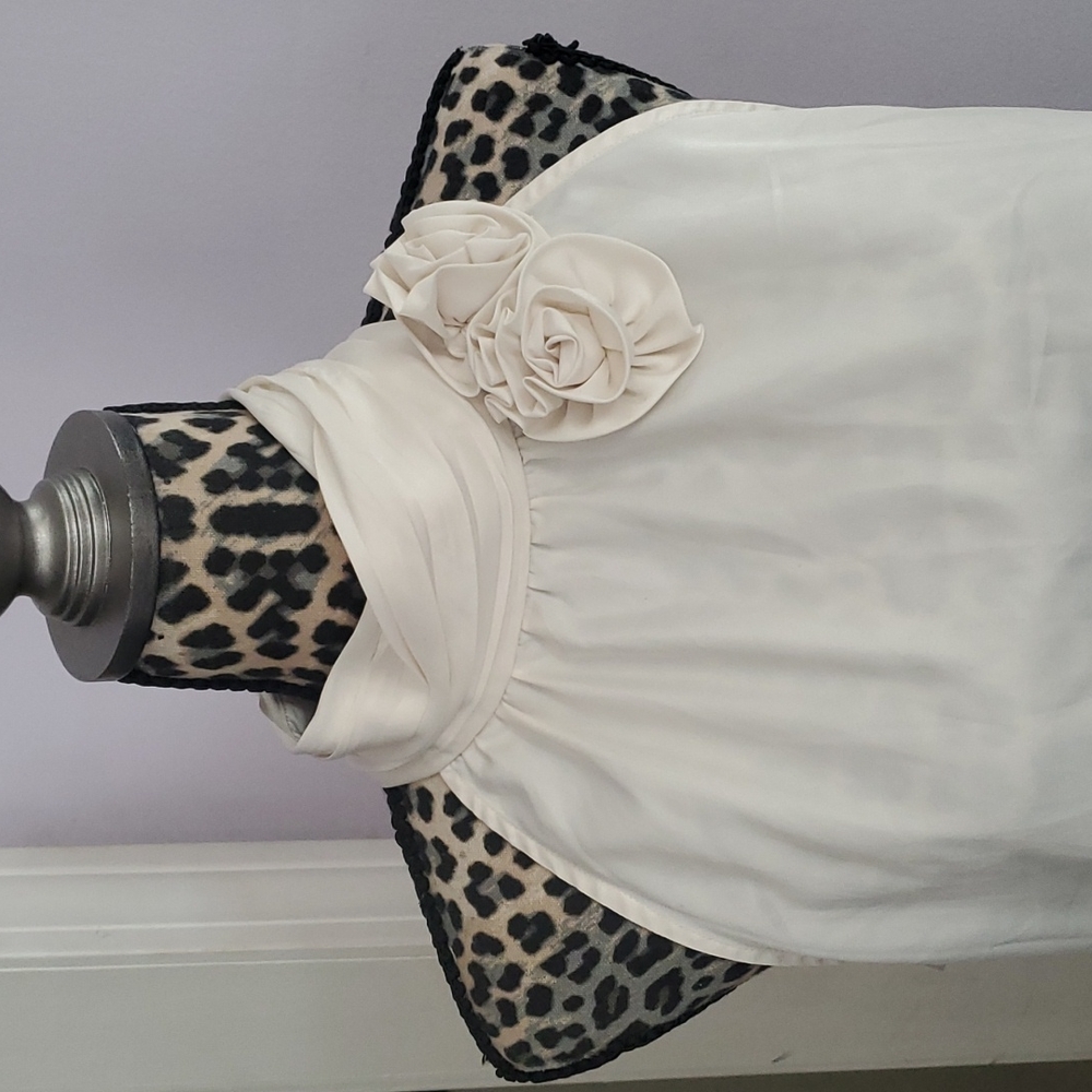 High Neck Polyester Top - Picture 2 of 5